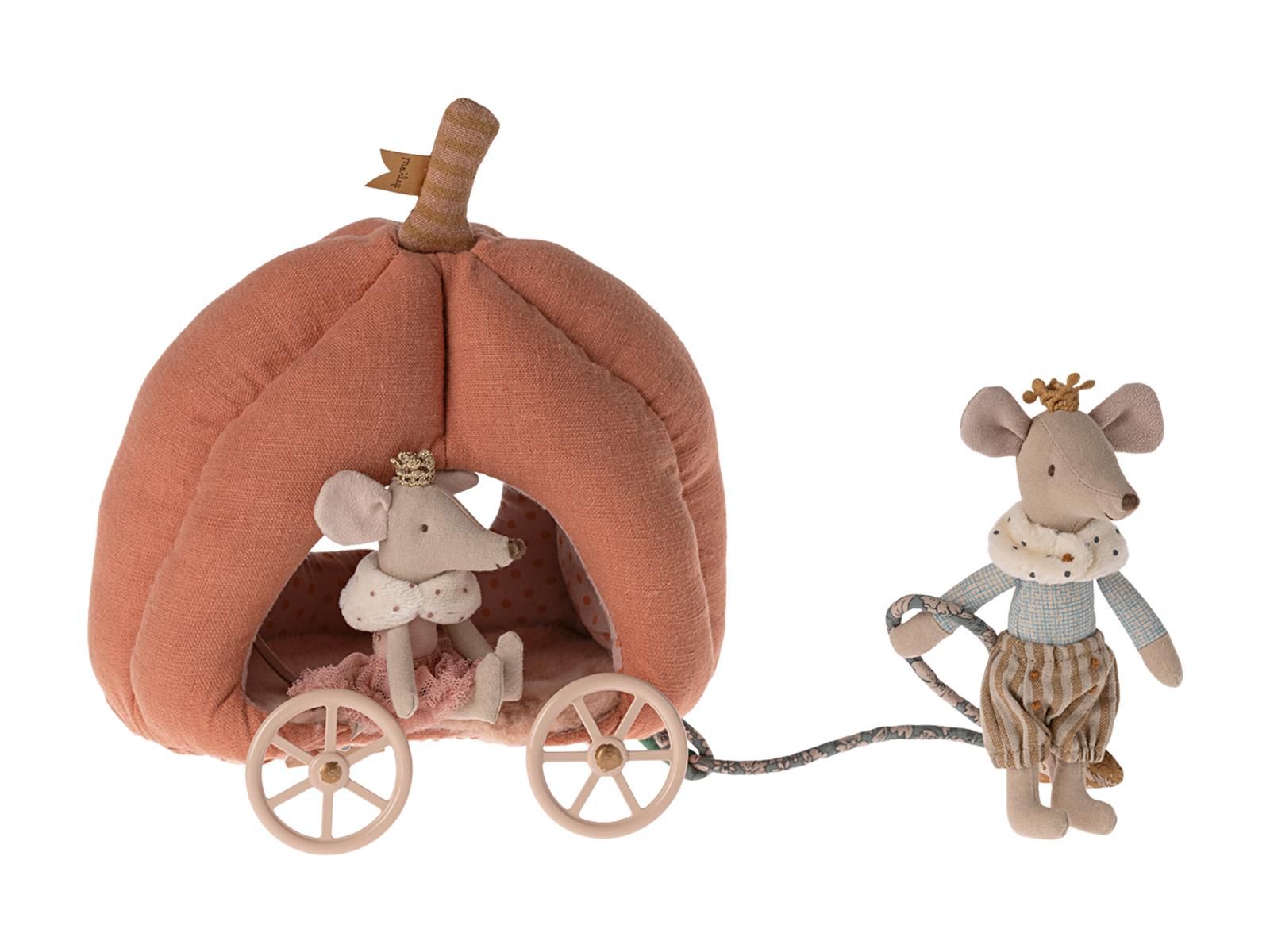 Maileg Kürbiswagen Kürbiskutsche Kutsche