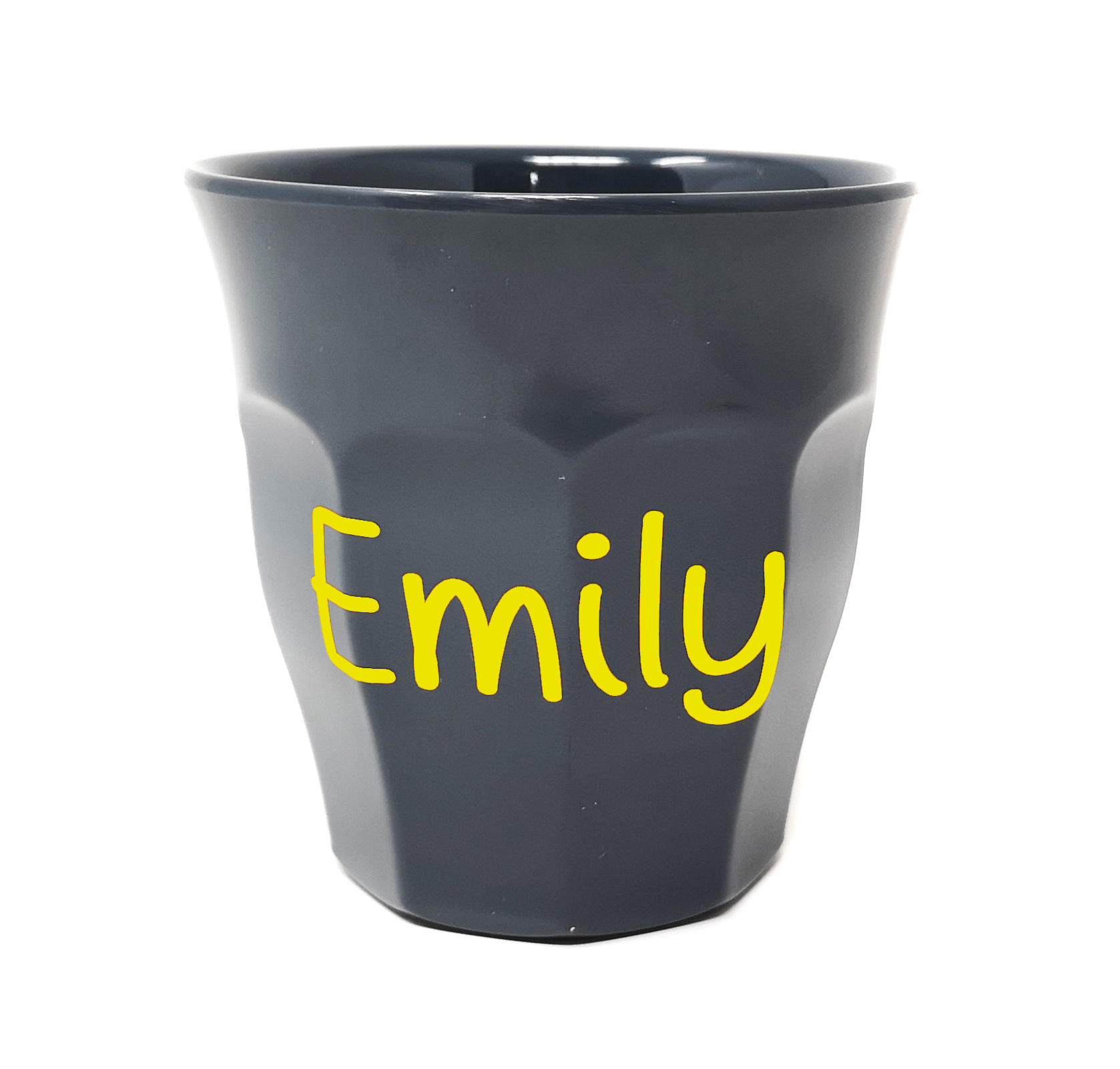 Elfenstall Rice Becher mit Wunsch-Namen personalisiert Medium Anthrazit Dunkelgrau Elfenstall Rice Becher mit Wunsch-Namen personalisiert Medium Anthrazit Dunkelgrau