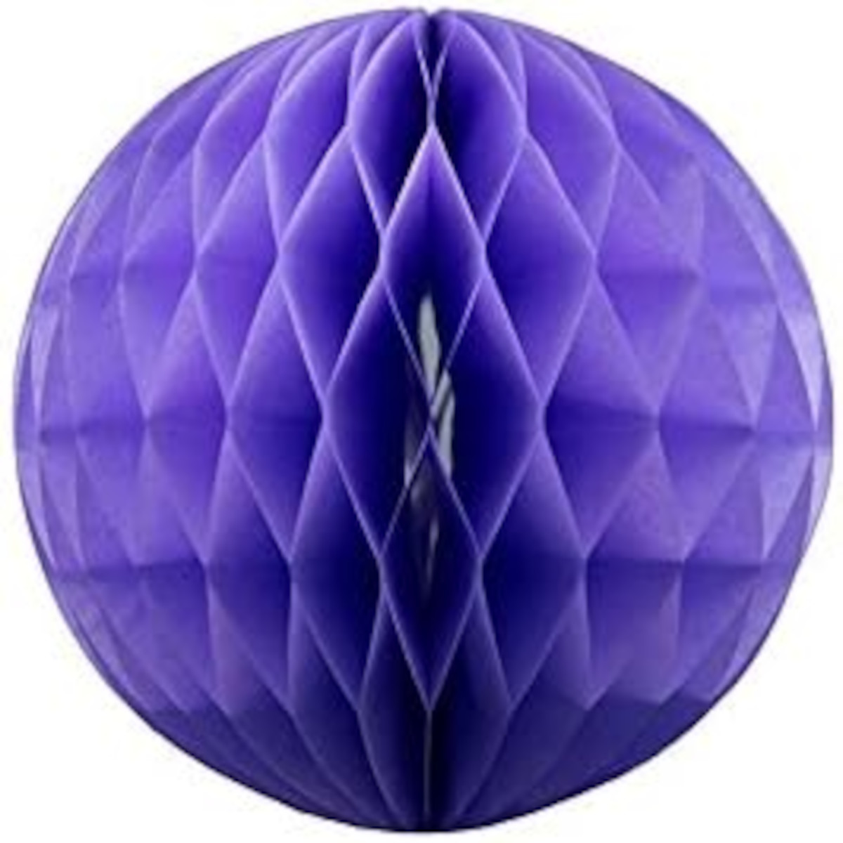 Elfenstall Seidenpapier Wabenball für Ihre Hochzeit oder Party als Dekoration 6 Zoll 15 cm in der Farbe Lila