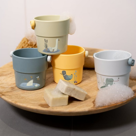 Little Dutch Badebecher Stapelbecher Goose Gans