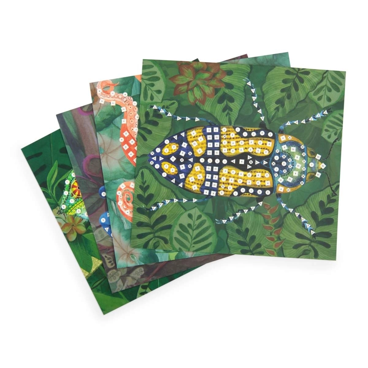 Moulin Roty Mosaik Set Bastelset Tiere