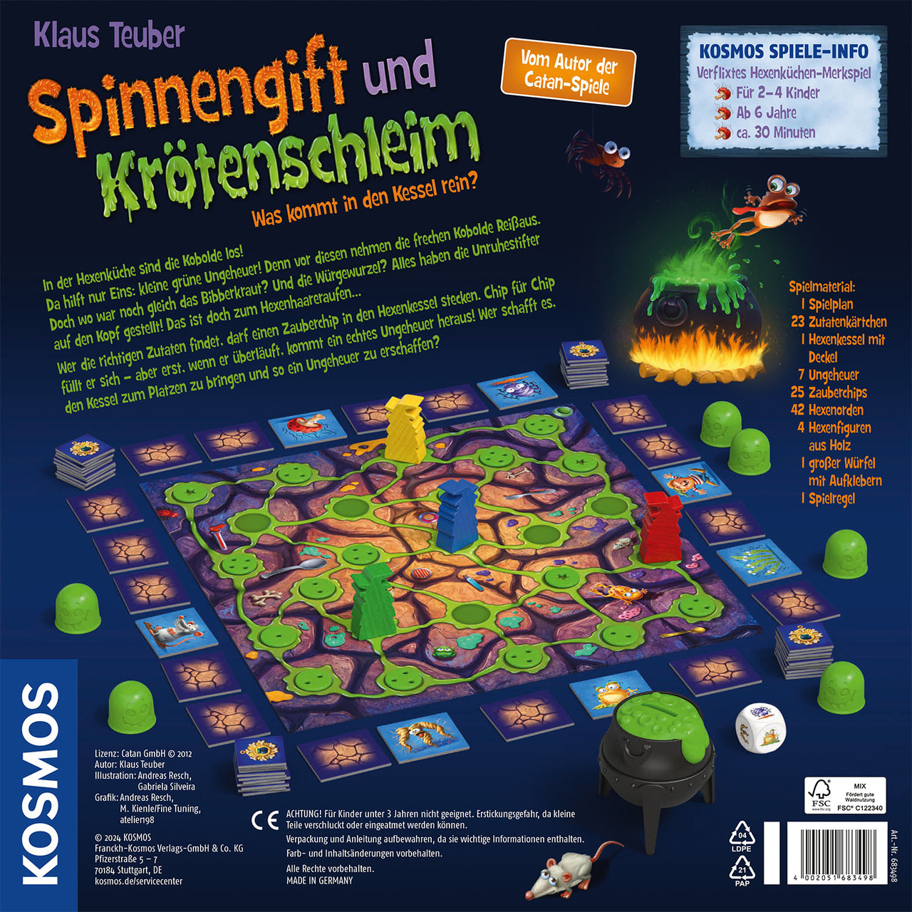 Kosmos Spinnengift und Krötenschleim Kosmos Spinnengift und Krötenschleim