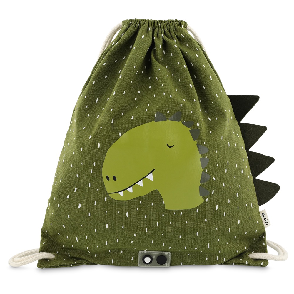 Trixie Turnbeutel Turntasche Mr Dino Dinosaurier Grün
