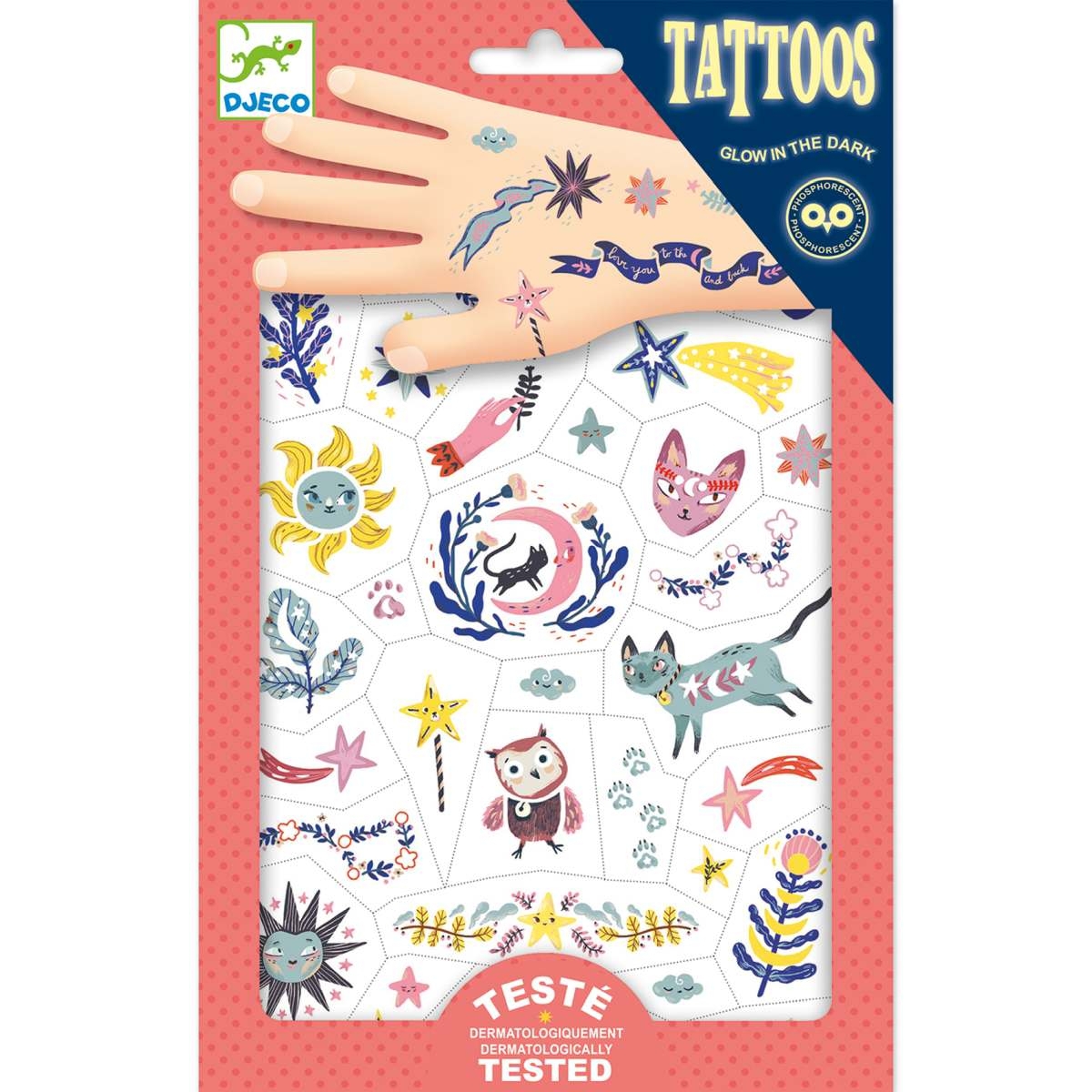 Djeco Kinder-Tattoos Motiv Sweet Dreams