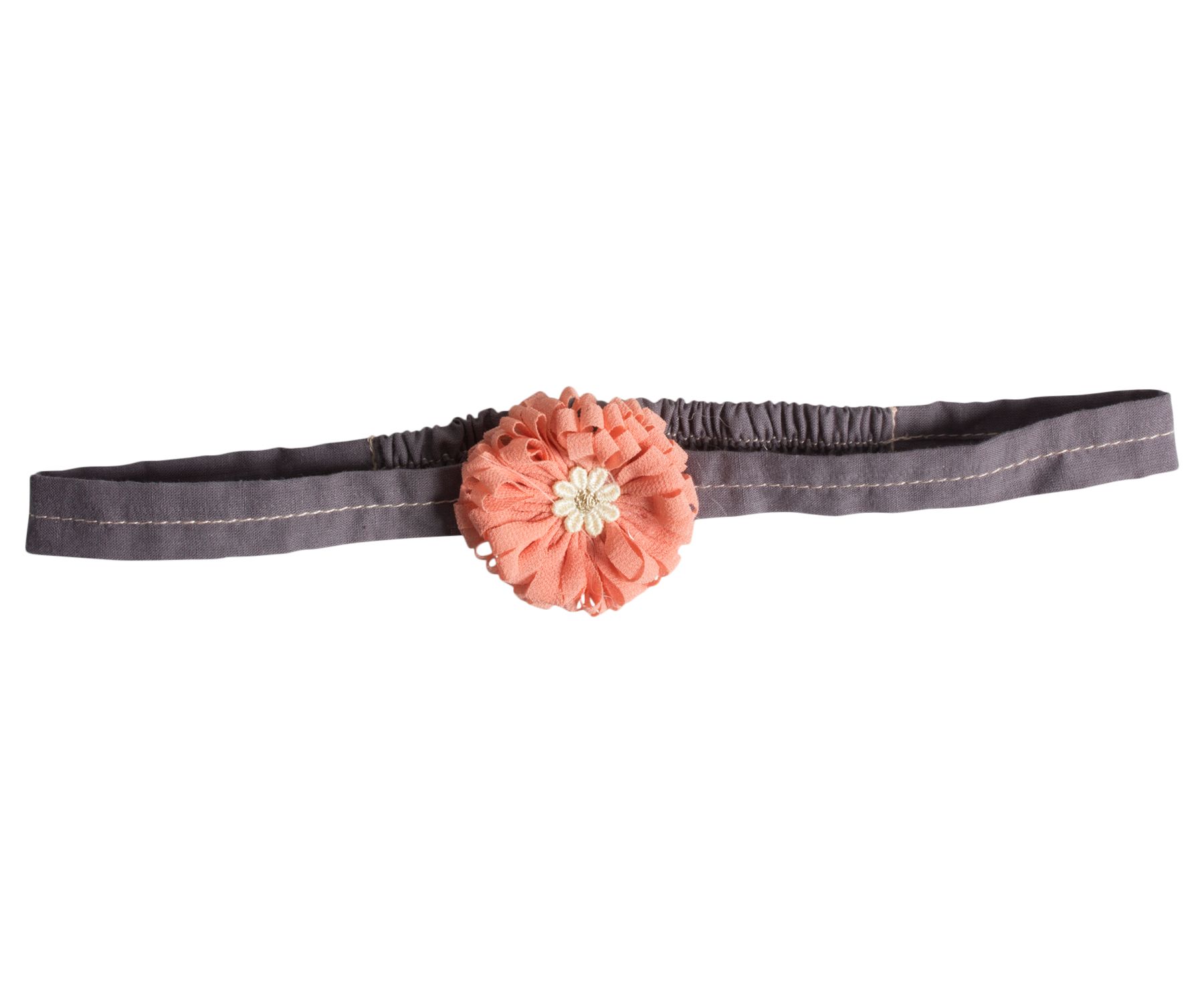 Maileg Haarband Chiffonblumef Flowers Blume Koralle