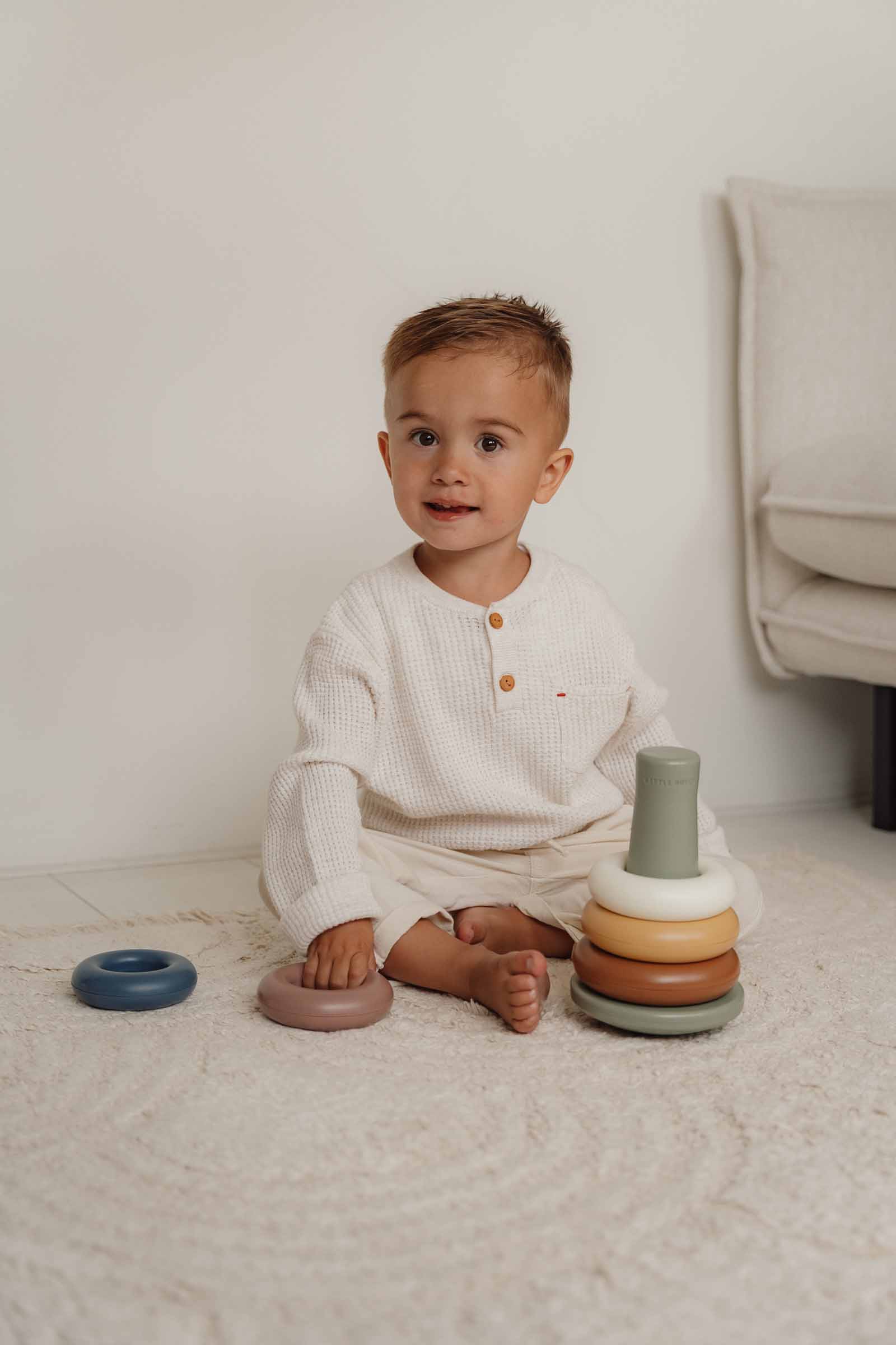 Little Dutch Stapelturm mit Ringen Kunststoff Vintage