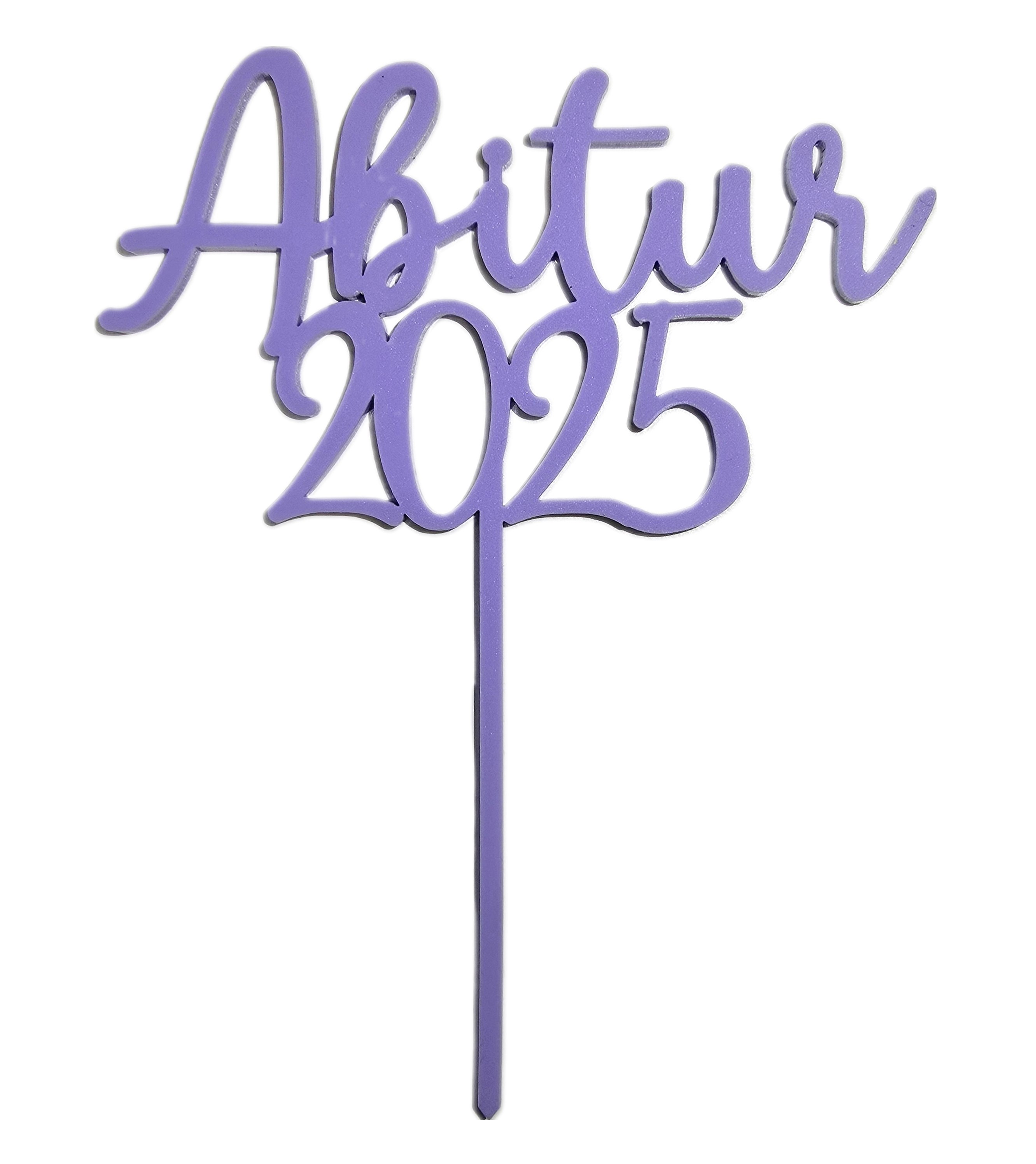 Cake-Topper Tortenstecker Acryl Abitur 2025 Cake-Topper Tortenstecker Acryl Abitur 2025