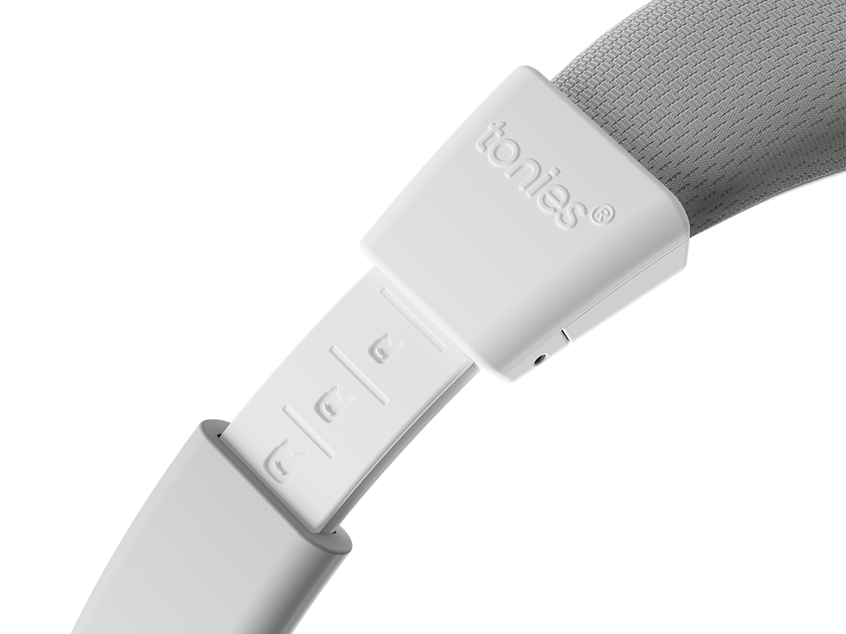 Tonies Lauscher Bluetooth Kopfhörer Mondgrau