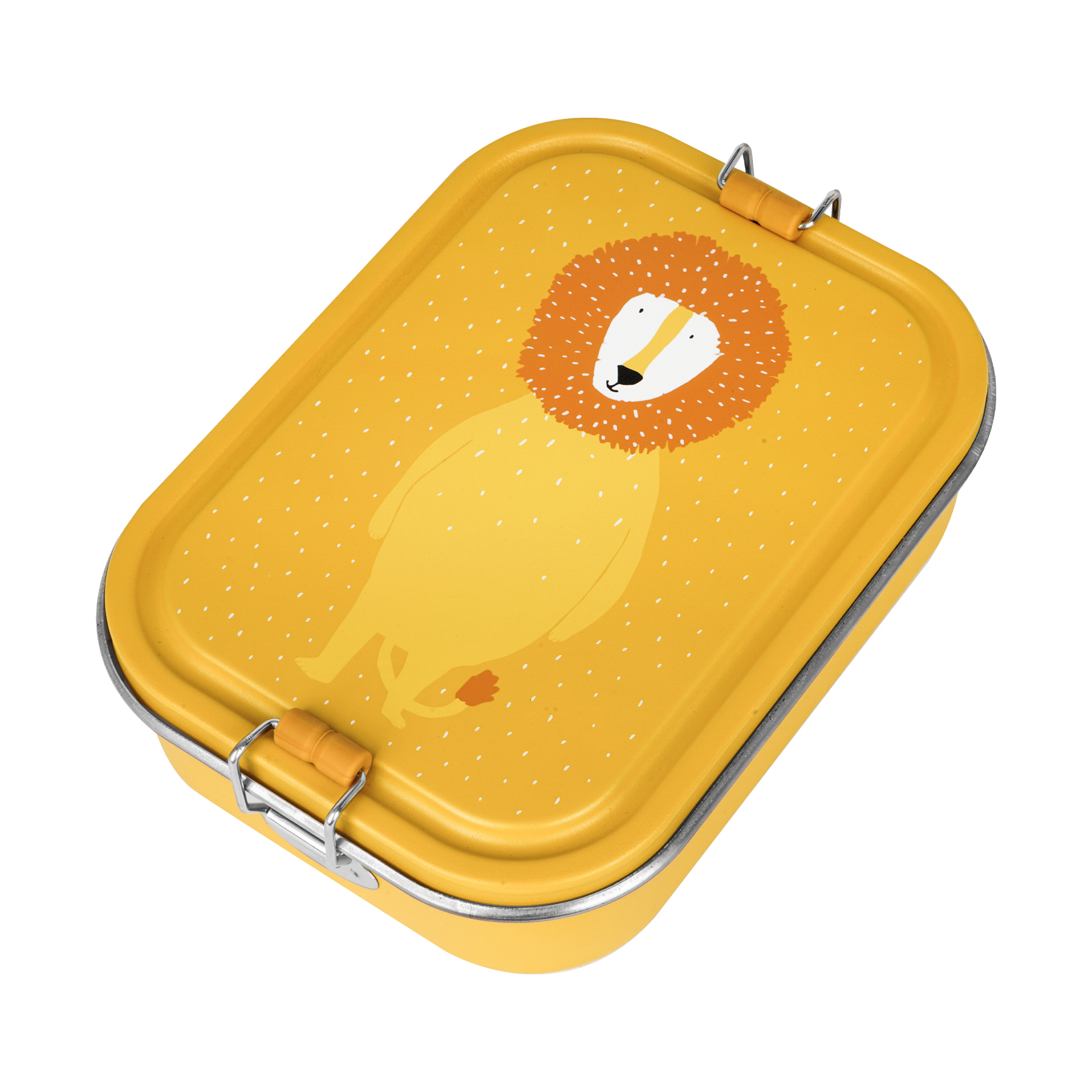 Trixie Brotdose Lunchbox aus Edelstahl Mr Lion Löwe Gelb Large Trixie Brotdose Lunchbox aus Edelstahl Mr Lion Löwe Gelb Large