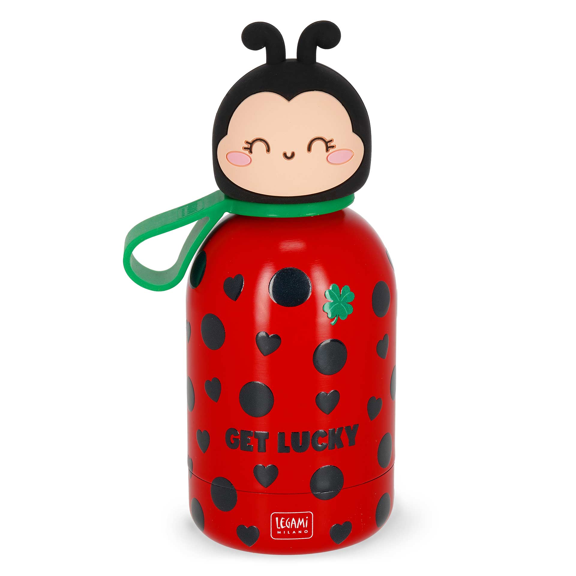 Legami Thermosflasche für Kinder Hot & Cold BFF Ladybug Marienkäfer