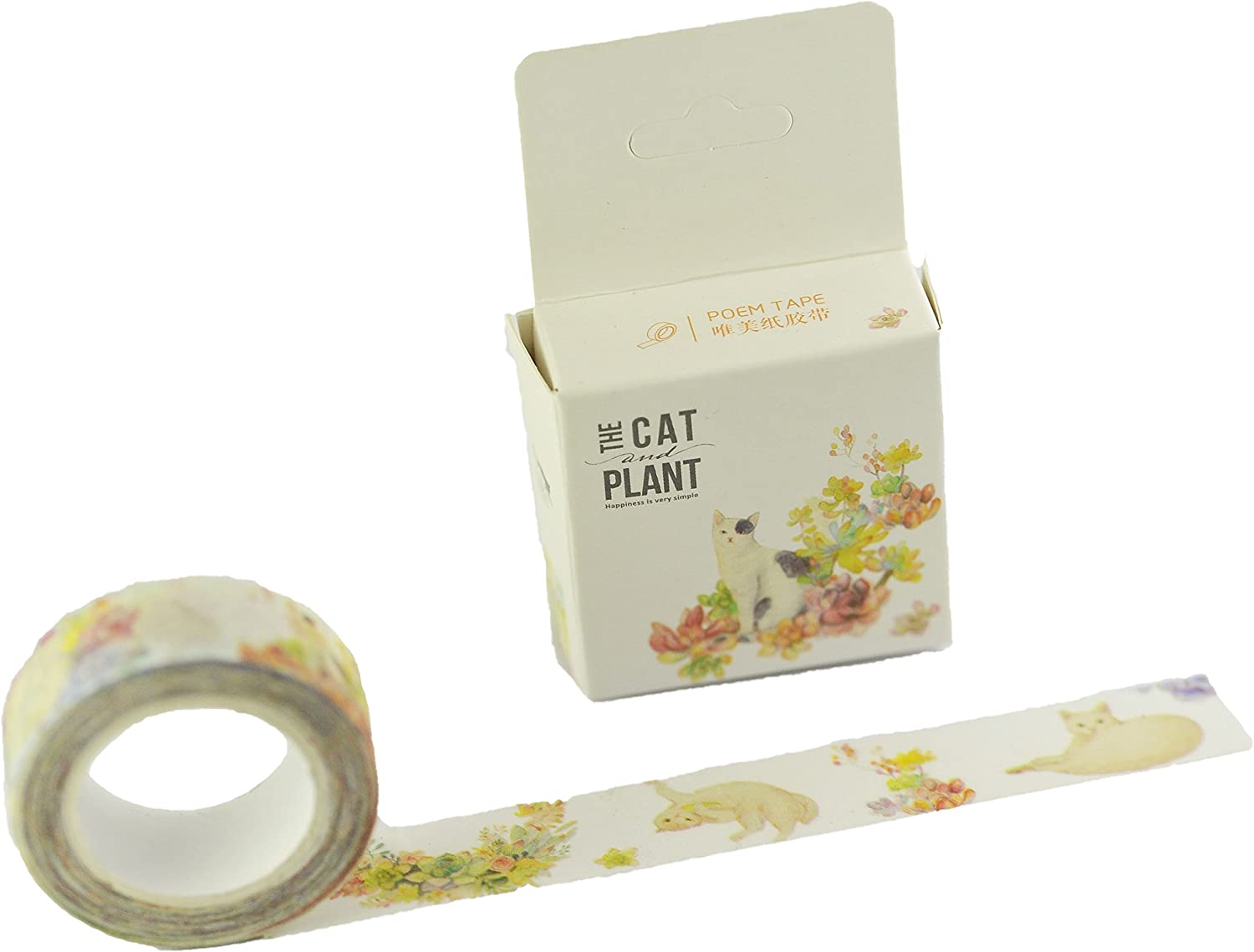 Elfenstall Washi Tape Motiv Klebeband zum Dekorieren Katze