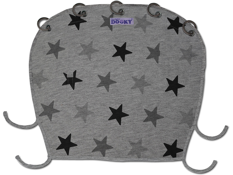 Dooky Sonnenblende in Stern Grau