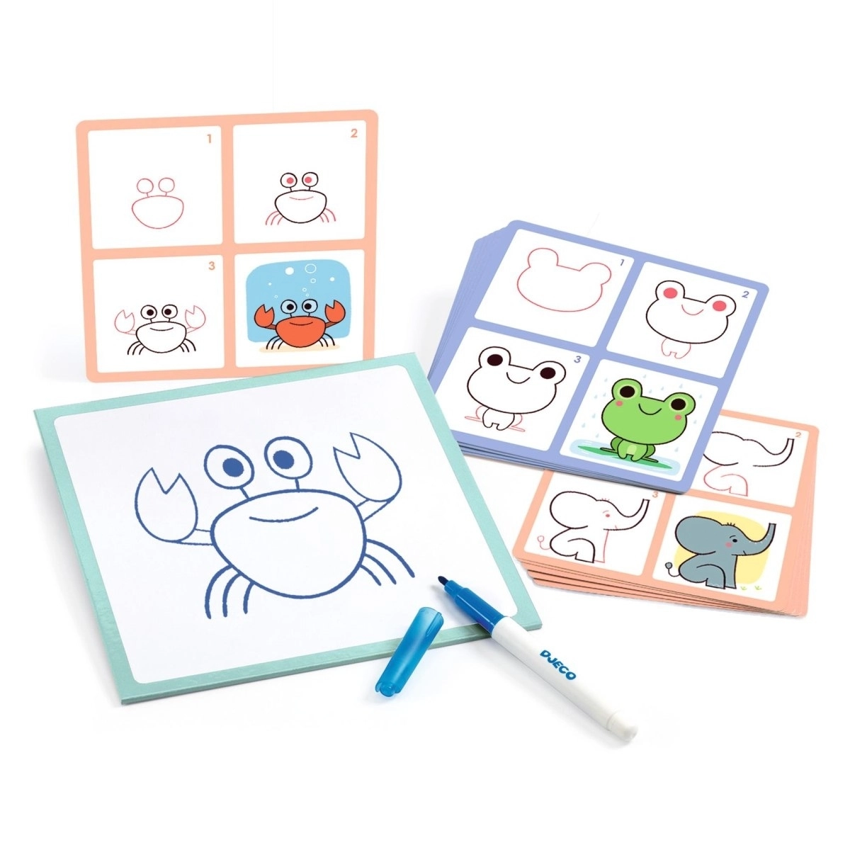Djeco Lernspiel Step by Step Babies & Co 