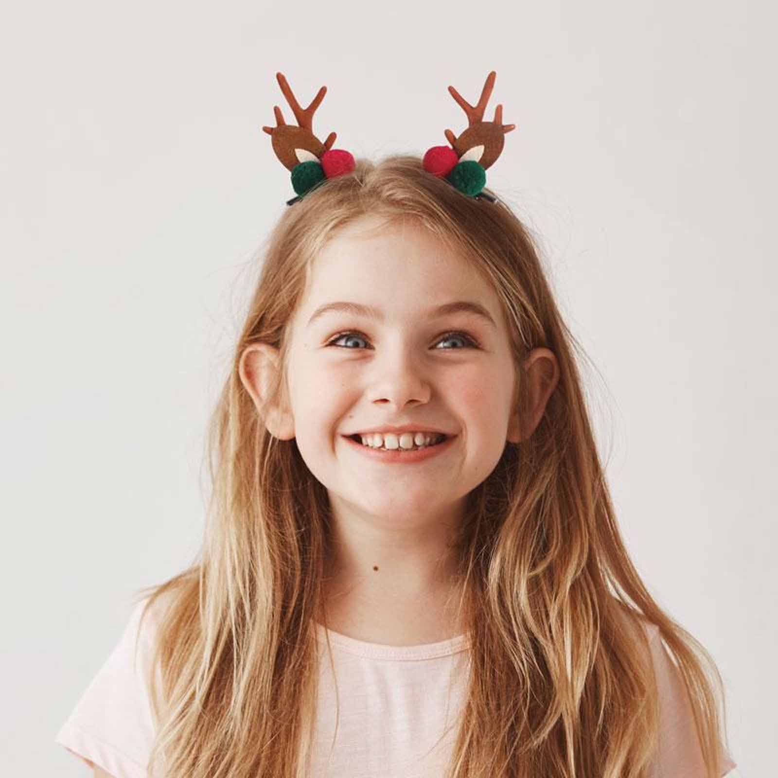 Trendhaus Magic Moments Haarklammer Haarschmuck Rentier 2er Set sortiert