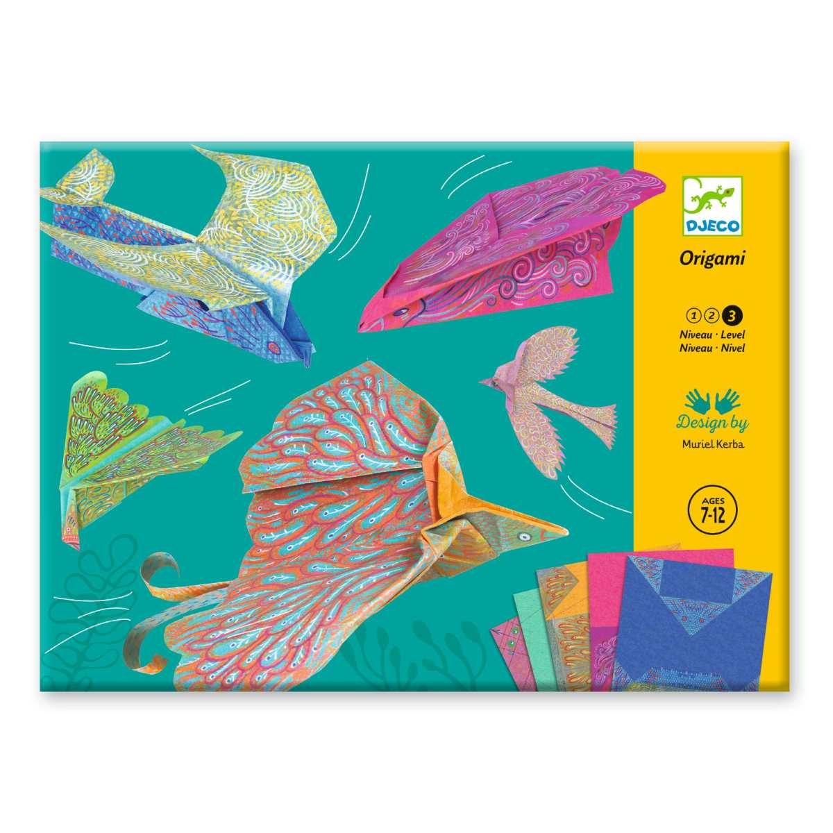 Djeco Bastelset Origami Flügel