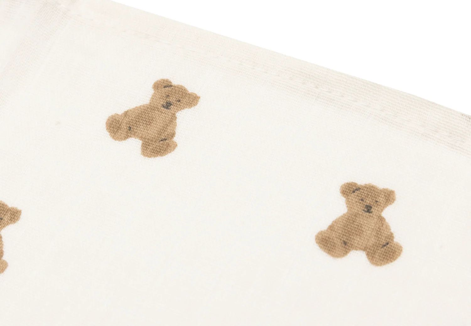 Jollein Spucktuch Hydrophil 31x31 cm Mini Teddy Bear Bär 3 Stk
