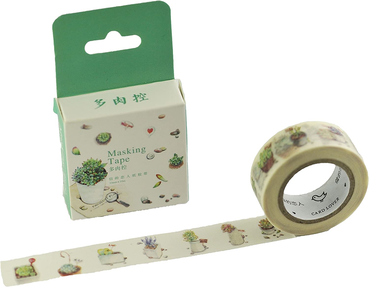 Elfenstall Washi Tape Motiv Klebeband zum Dekorieren Topfpflanzen