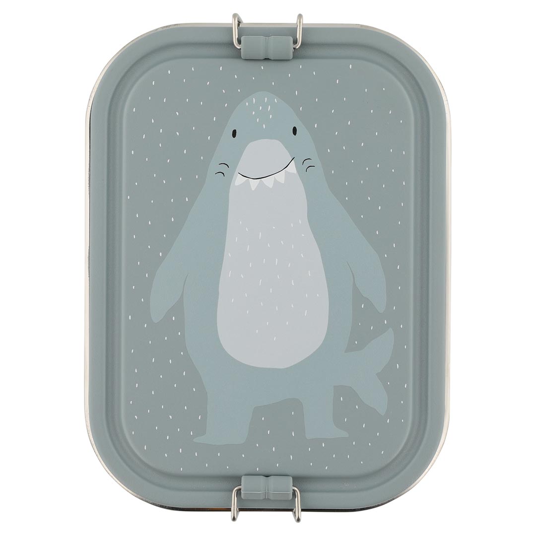 Trixie Brotdose Lunchbox aus Edelstahl Mr Shark Hai Large