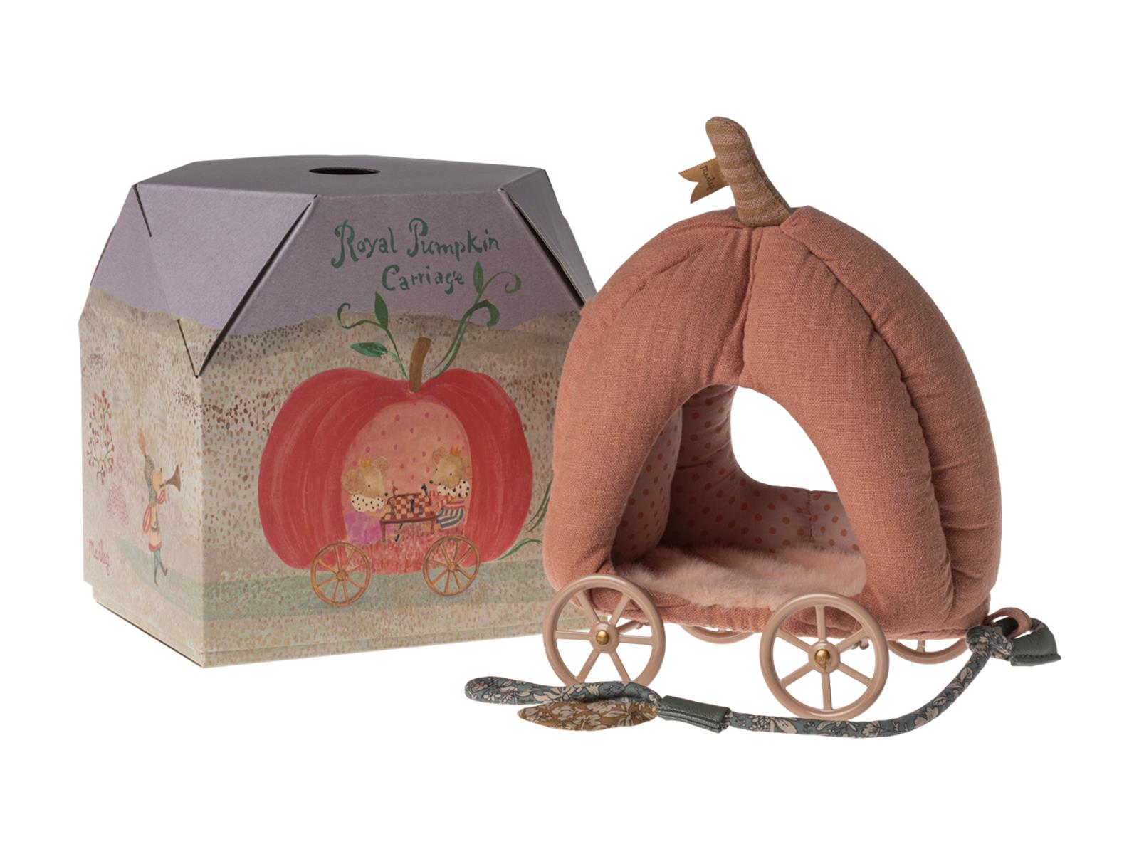 Maileg Kürbiswagen Kürbiskutsche Kutsche