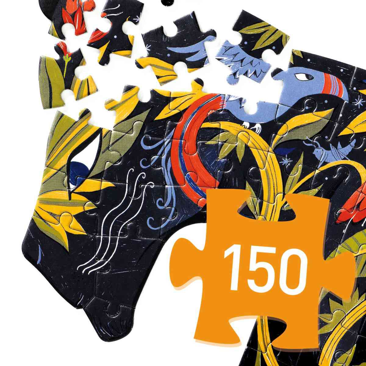 Djeco Puzz'Art Puzzle Panther 150 Teile Djeco Puzz'Art Puzzle Panther 150 Teile