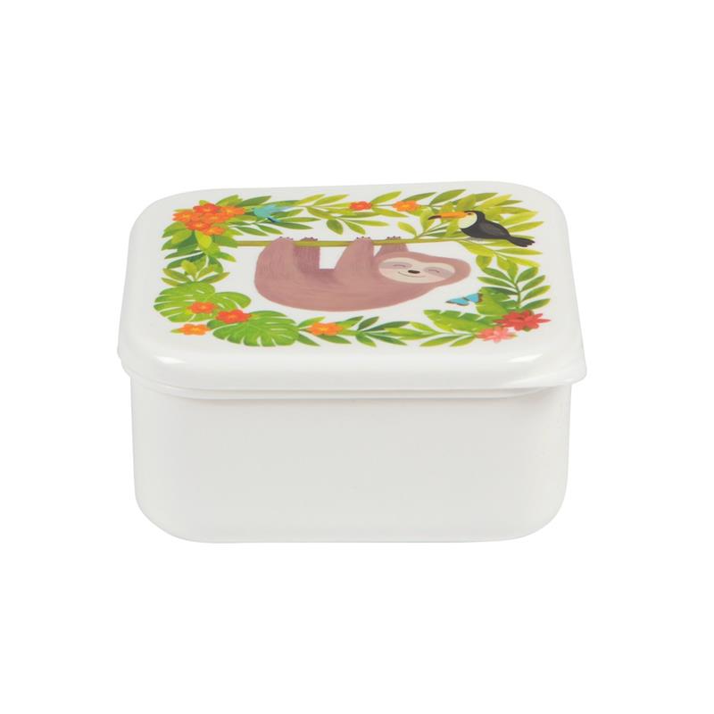Elfenstall Lunchbox mit Wunsch-Namen personalisiert Faultier Elfenstall Lunchbox mit Wunsch-Namen personalisiert Faultier