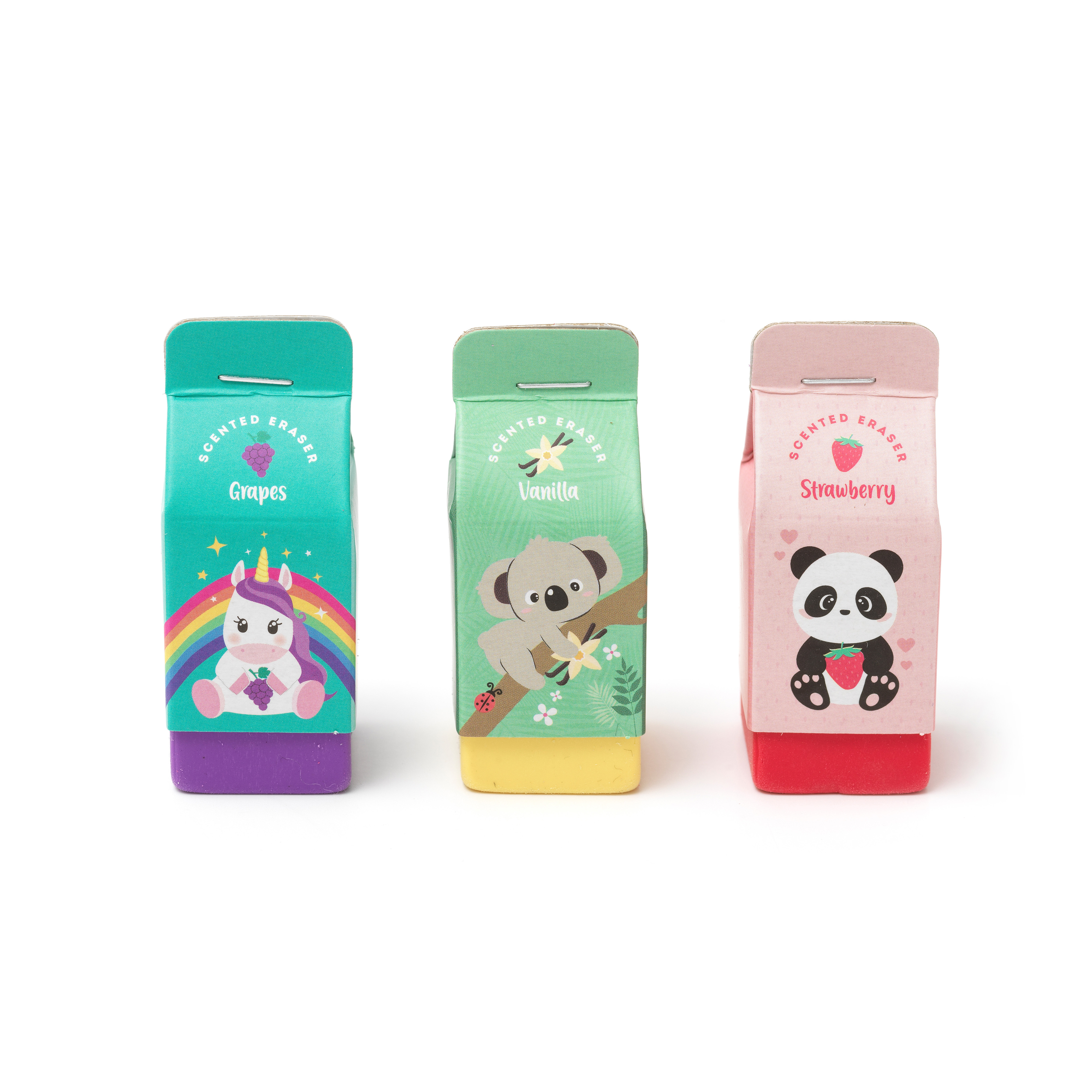 Legami Radiergummi Set mit Duft Yummy Yummy 3 Stück
