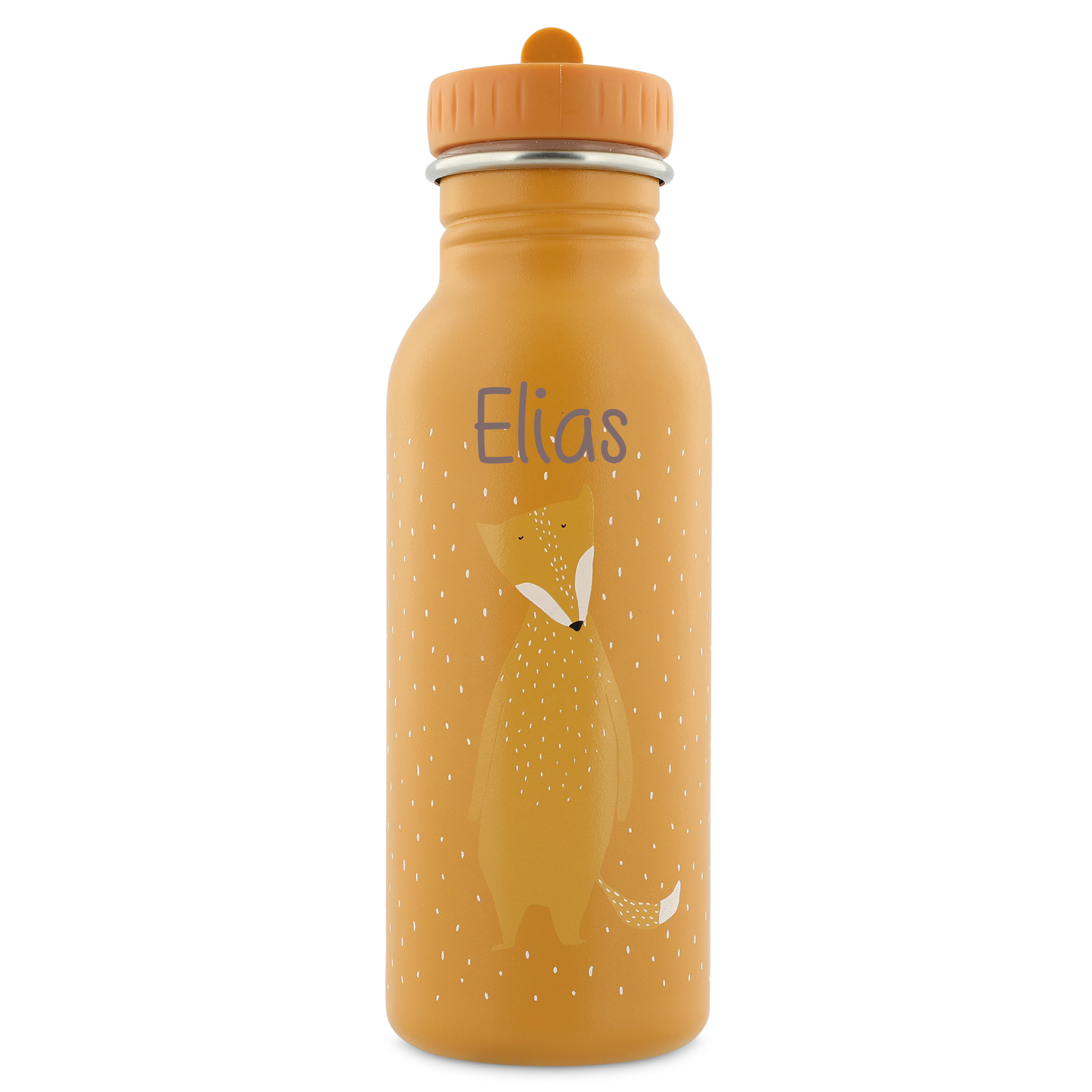Trixie Trinkflasche aus Edelstahl Mr Fox Fuchs 500ml personalisiert