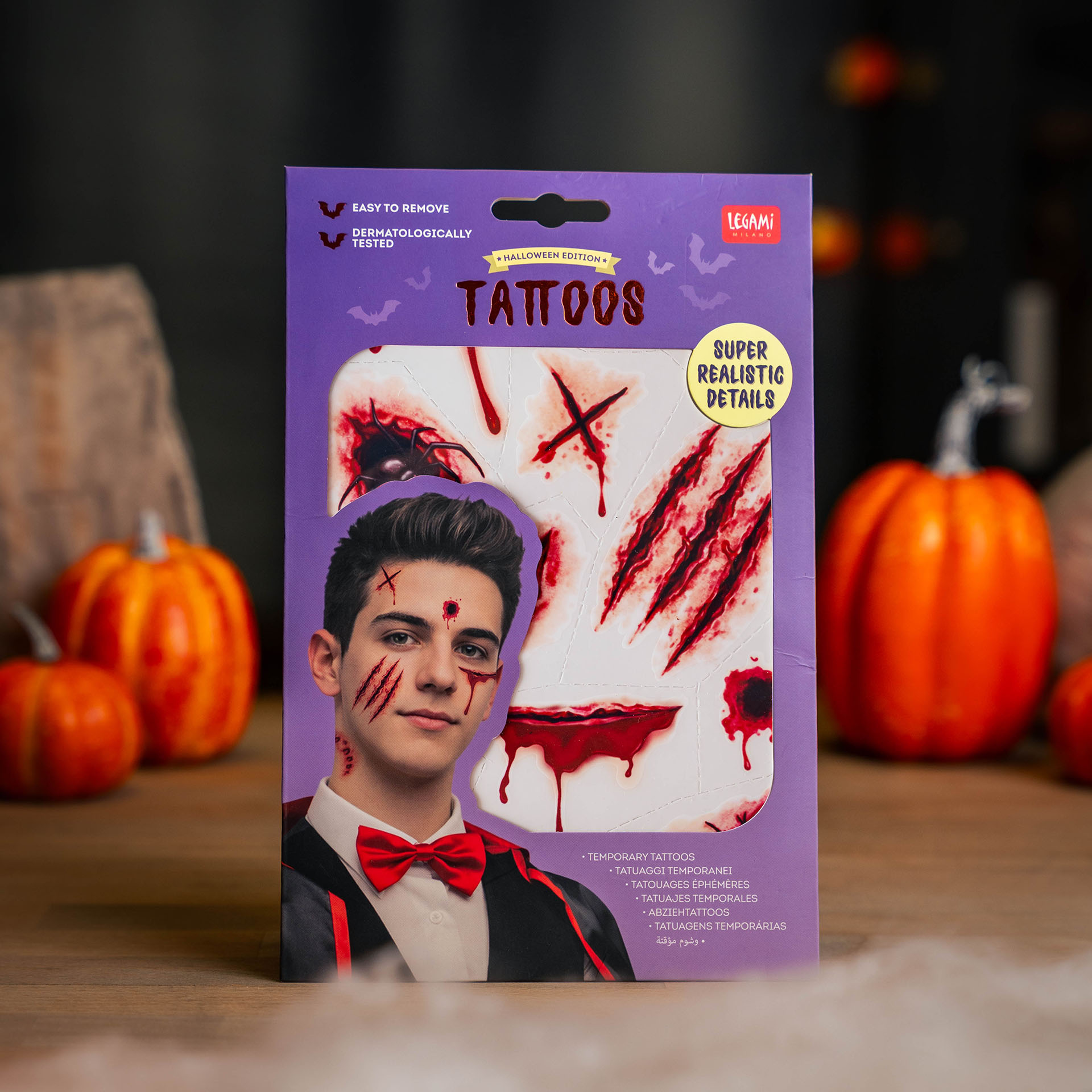 Legami Abziehtattoos Creepy Tattoos Narben