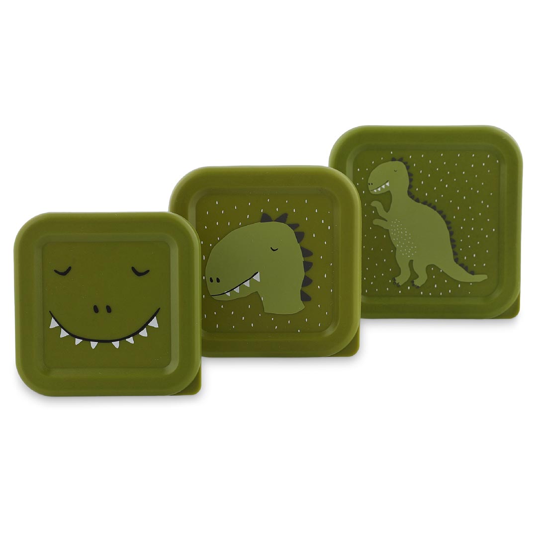 Trixie Baby Lunchbox Snackbox aus Kunststoff 3er Set Mr Dino Trixie Baby Lunchbox Snackbox aus Kunststoff 3er Set Mr Dino