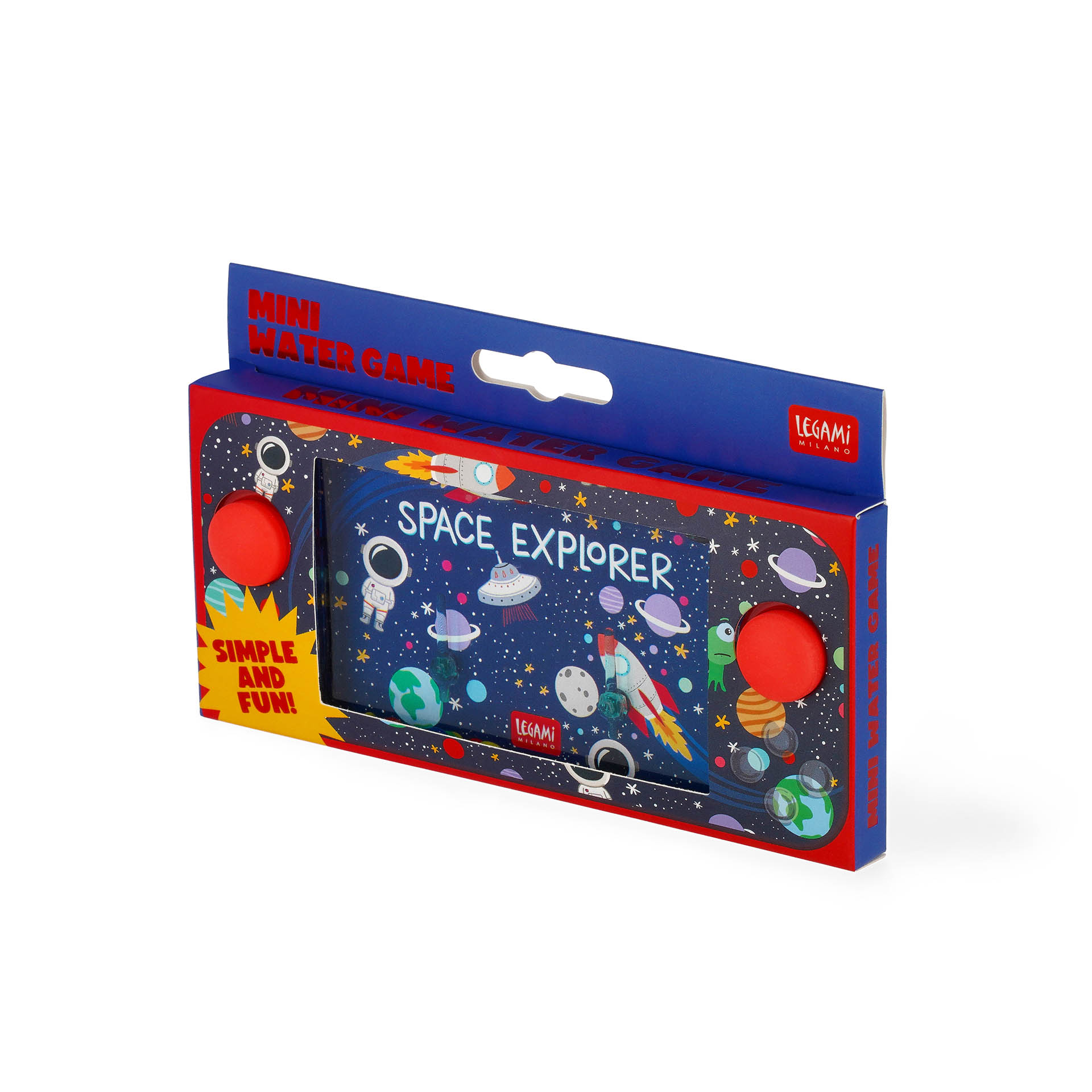 Legami Mini Water Game Waschen-Mini-Wasserspiel Space Astronaut