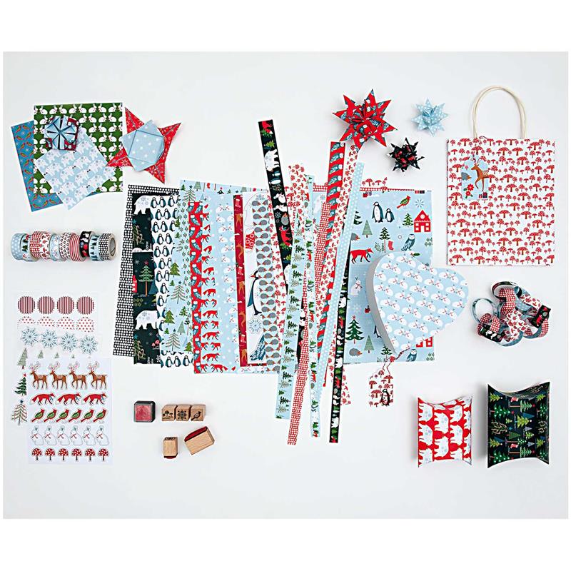 Rico Design Klebetape Deko-Tape Weihnachtsmotive 5er Set Rico Design Klebetape Deko-Tape Weihnachtsmotive 5er Set