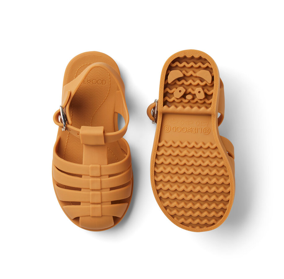 Liewood Bade-Sandalen Badeschuhe Farbe mustard 22