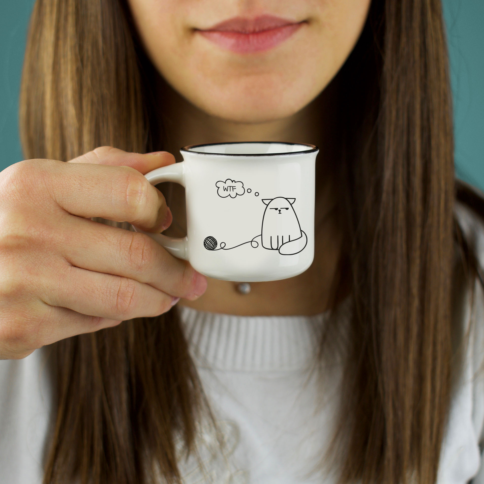 Legami 2 Espressotassen Espresso for two Hund & Katze