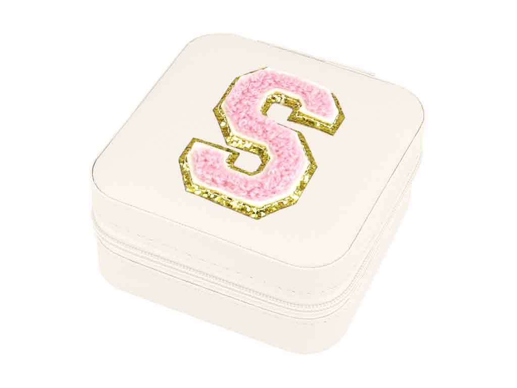 BB Klostermann Schmuckbox Buchstabe S Beige