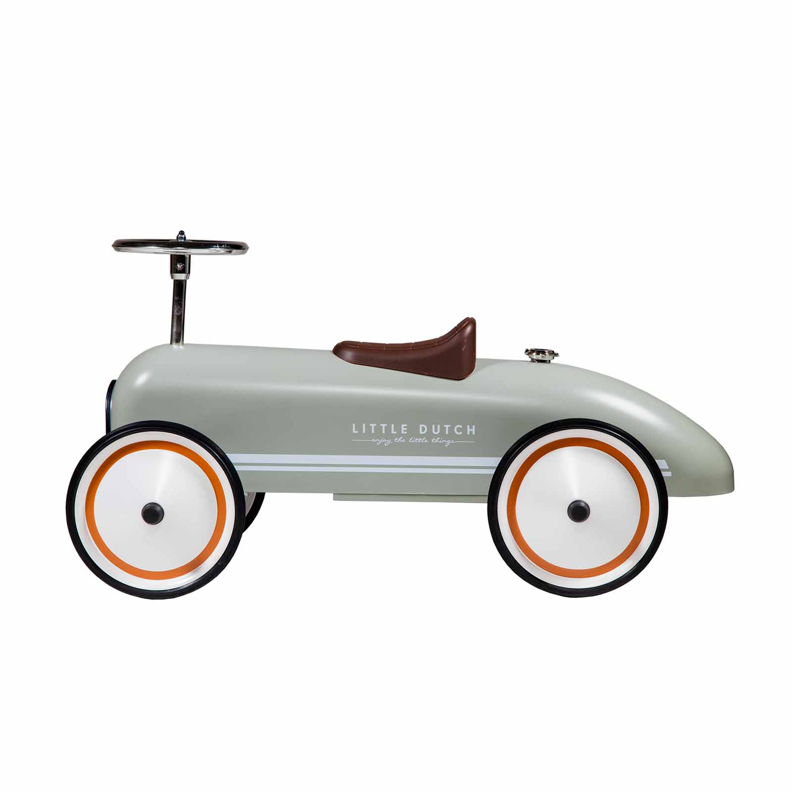 Little Dutch Retro-Rutschauto Rutscherfahrzeug olive