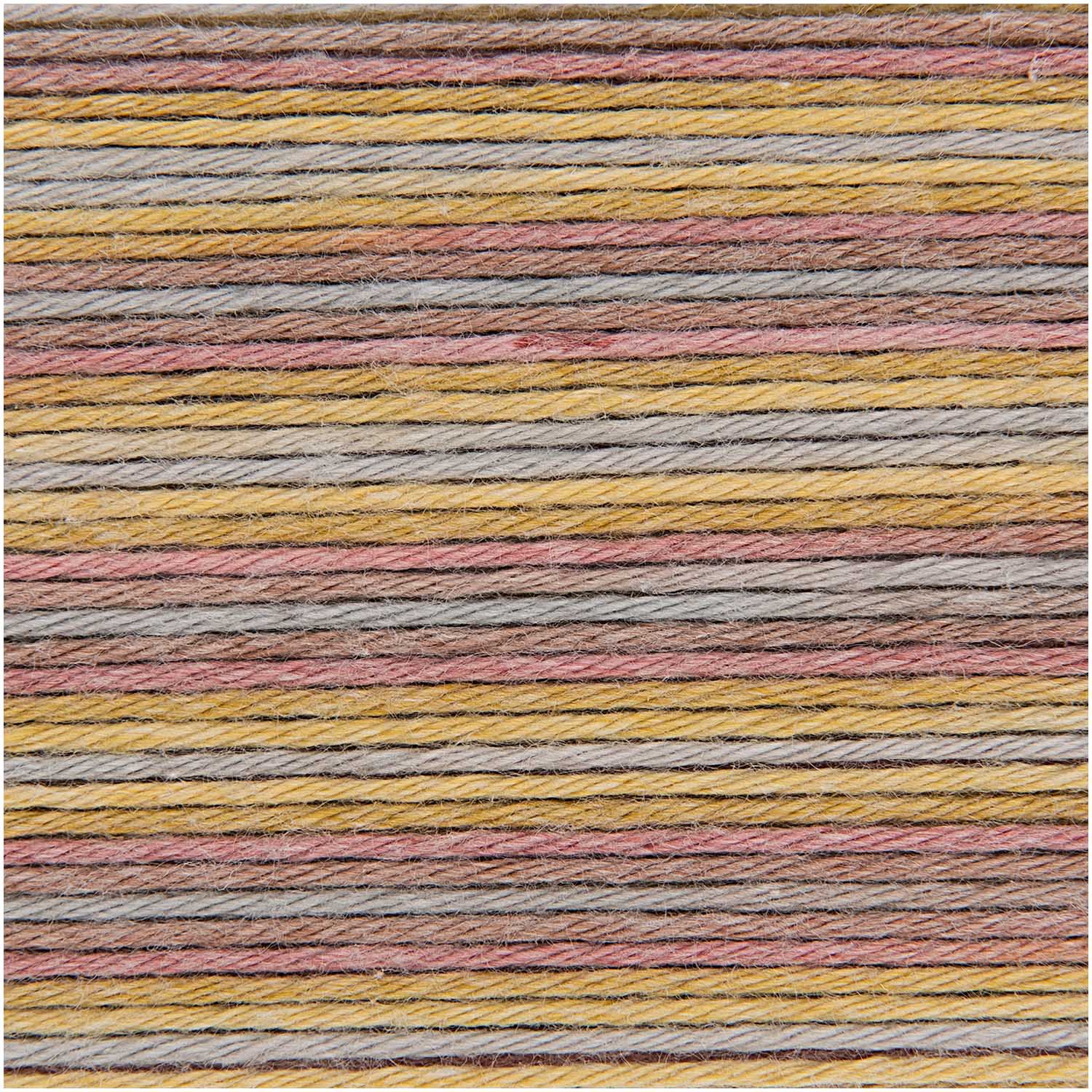 Rico Design Rico Baby cotton soft print dk Wolle 50g Farbe 027 Senf-Beere