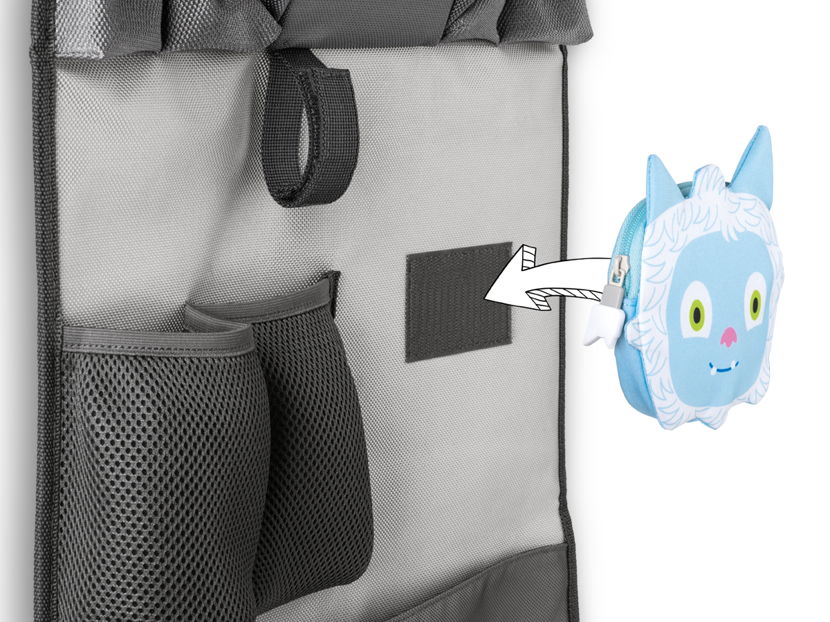 Tonies Auto Organizer inkl. Minitasche Design Pirat Hellblau Tonies Auto Organizer inkl. Minitasche Design Pirat Hellblau