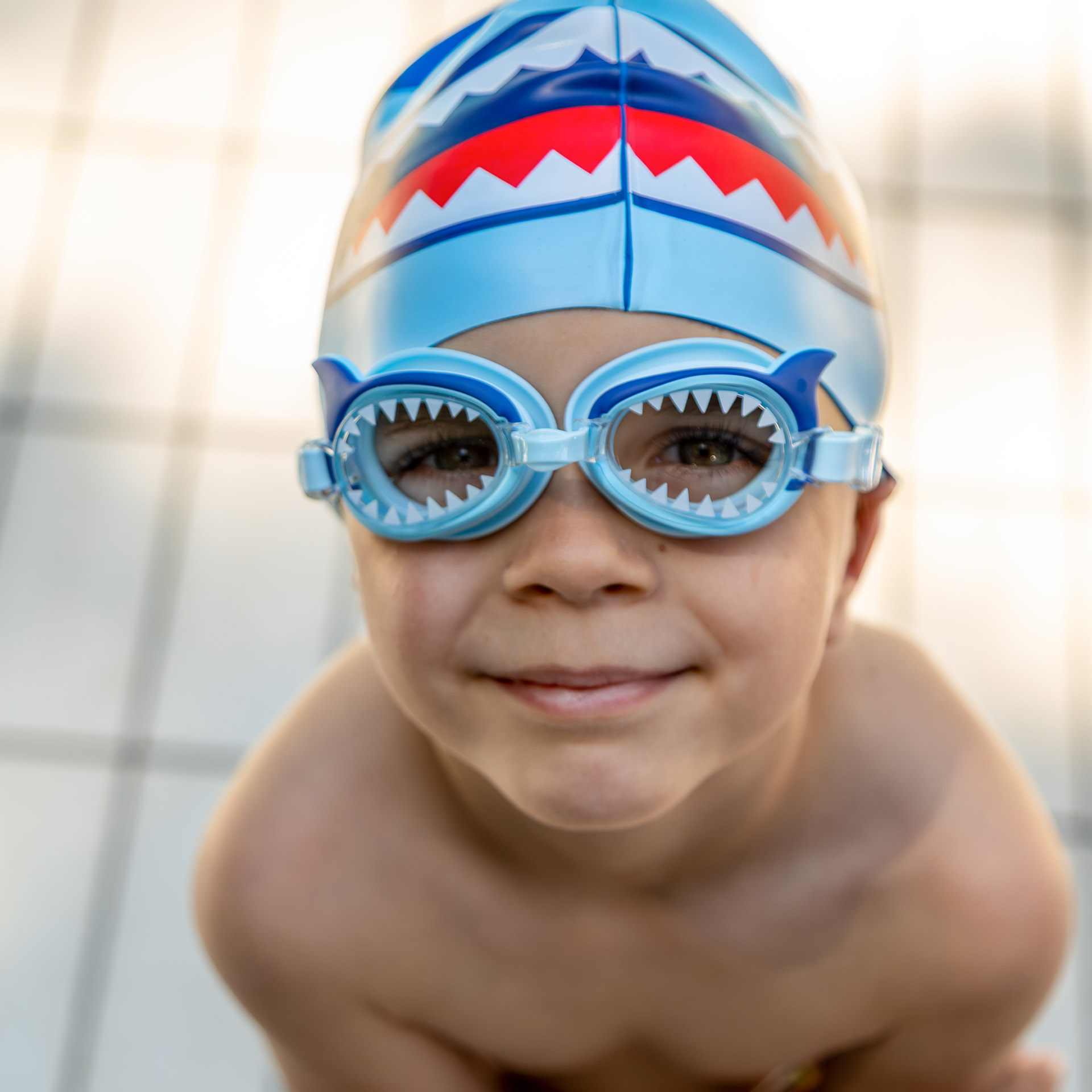 Legami Schwimmbrille Too Cool for the Pool Shark Hai