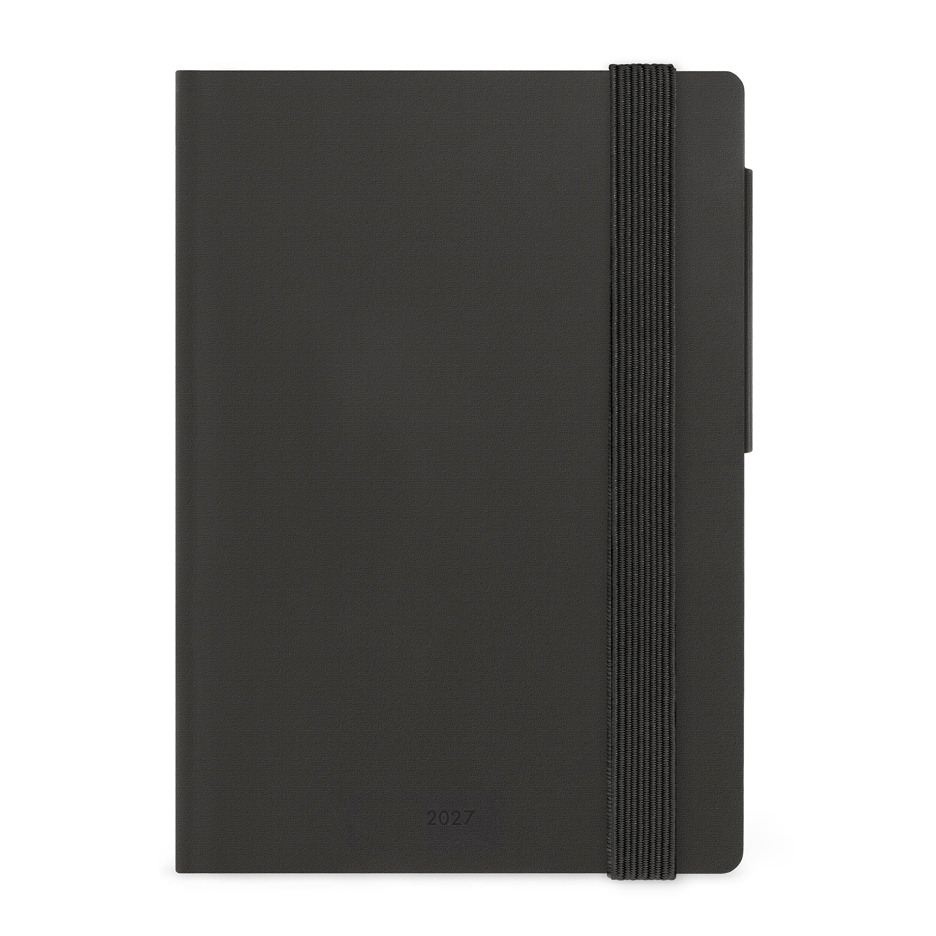 Legami Kalender Terminplaner für 12 Monate Wochenübersicht Small 2027 Black Suit