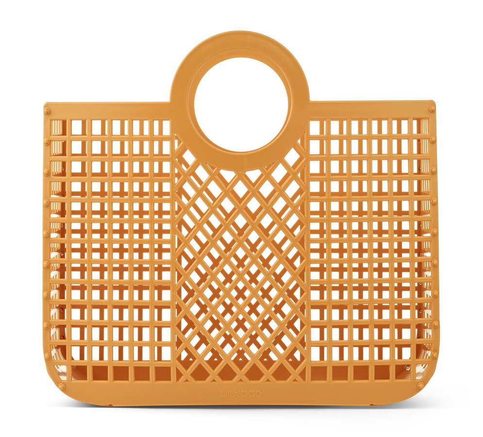 Liewood Bloom Korb Basket Plastik-Korb Yellow Mellow Liewood Bloom Korb Basket Plastik-Korb Yellow Mellow