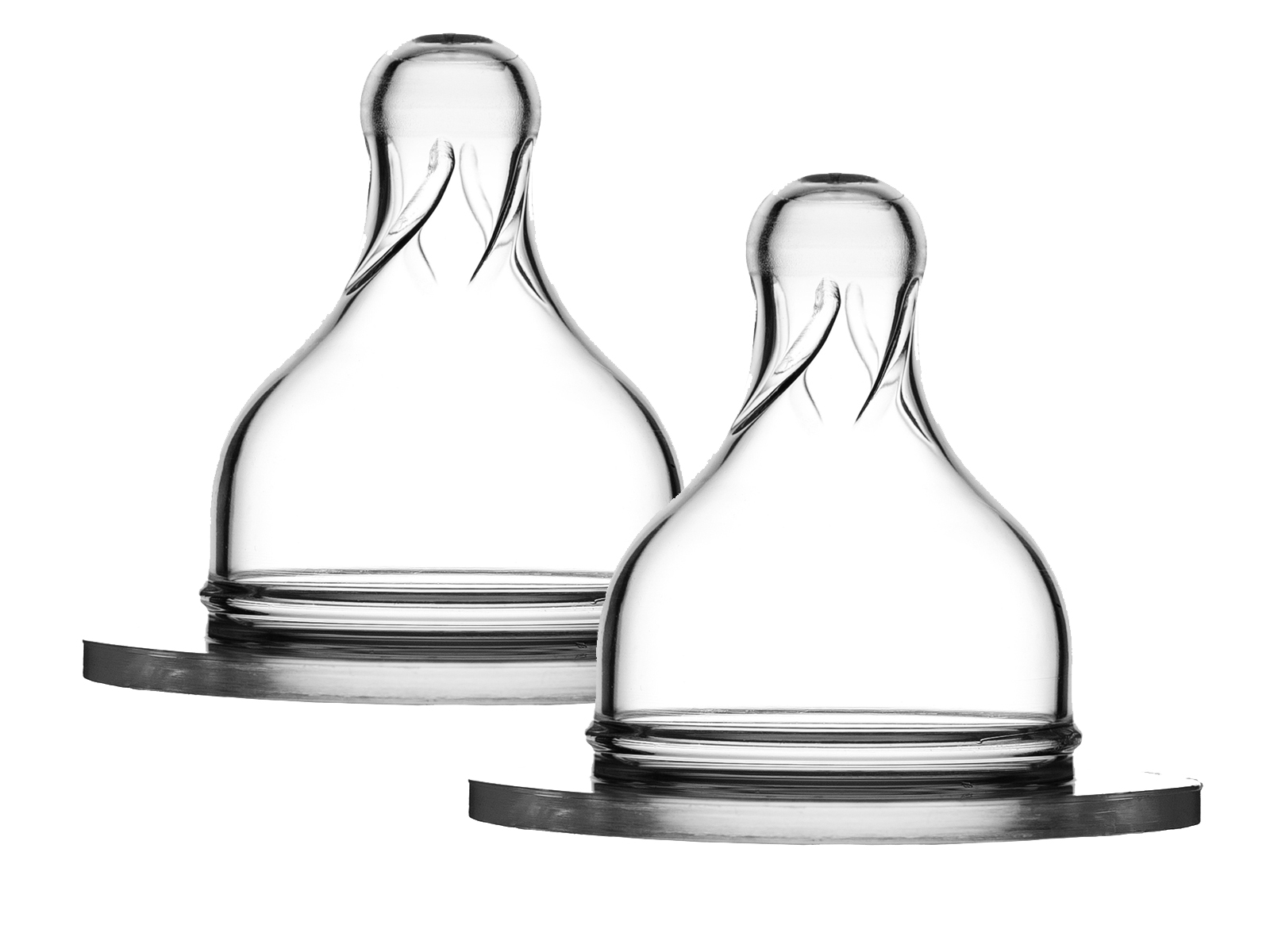 EcoViking Weithals Ersatzsauger aus Silikon 6+ Monate