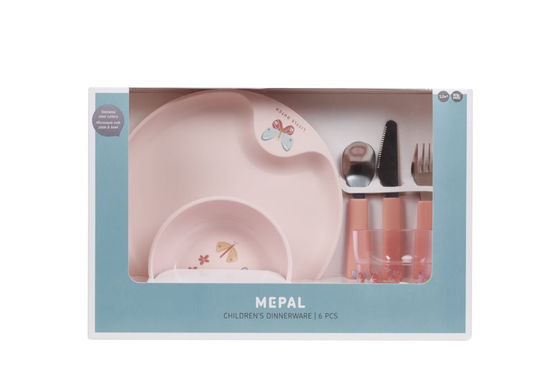 Mepal Mio Little Dutch Kindergeschirr Set 6 teilig Flowers & Butterflies Mepal Mio Little Dutch Kindergeschirr Set 6 teilig Flowers & Butterflies