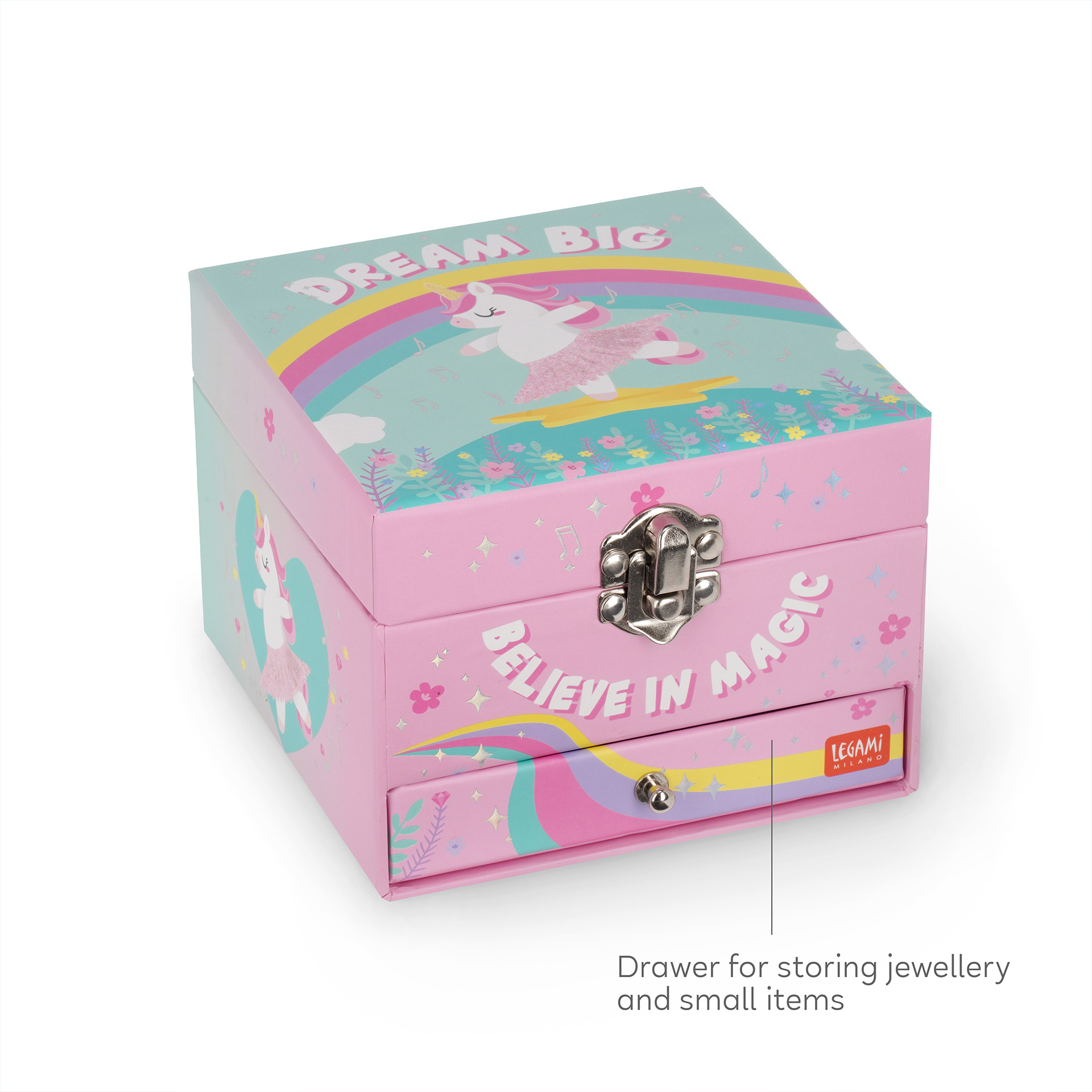 Legami Schmuckkasten mit Spieluhr Music Box Unicorn Einhorn Legami Schmuckkasten mit Spieluhr Music Box Unicorn Einhorn