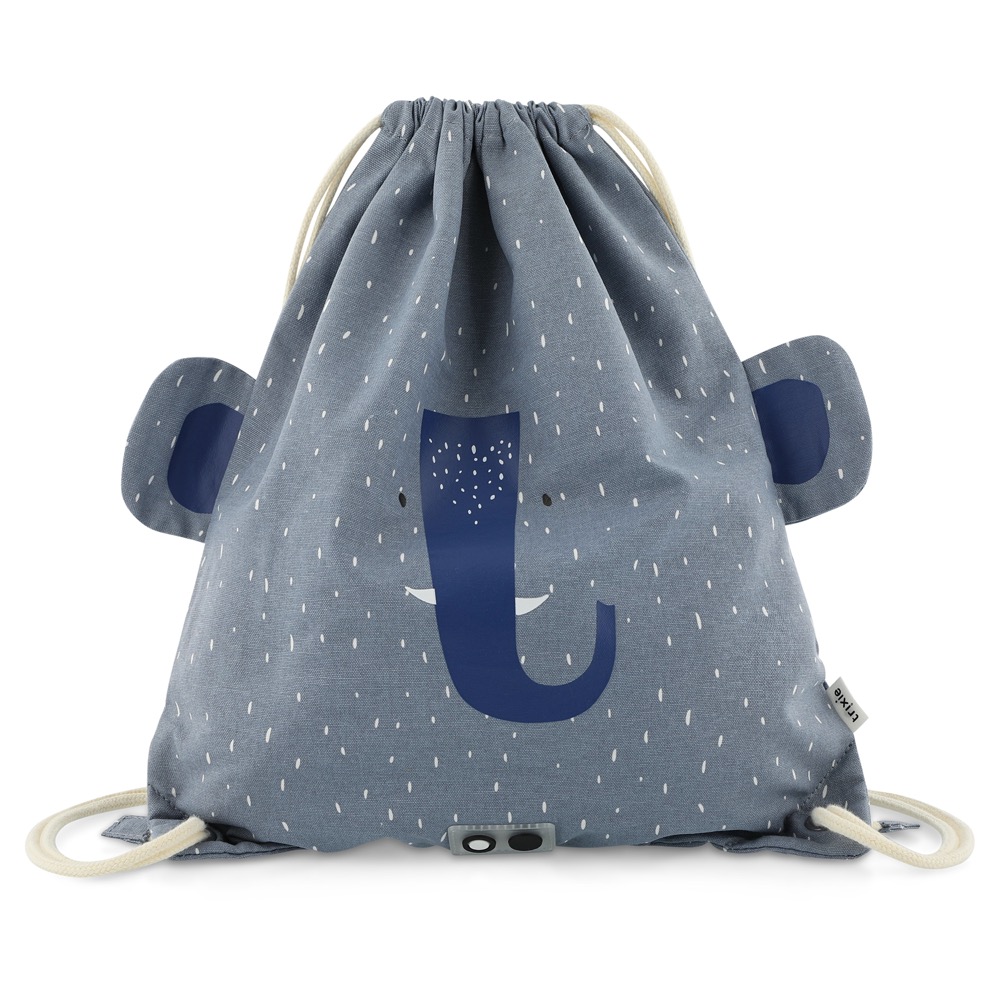 Trixie Turnbeutel Turntasche Mrs Elephant Elefant blau Trixie Turnbeutel Turntasche Mrs Elephant Elefant blau