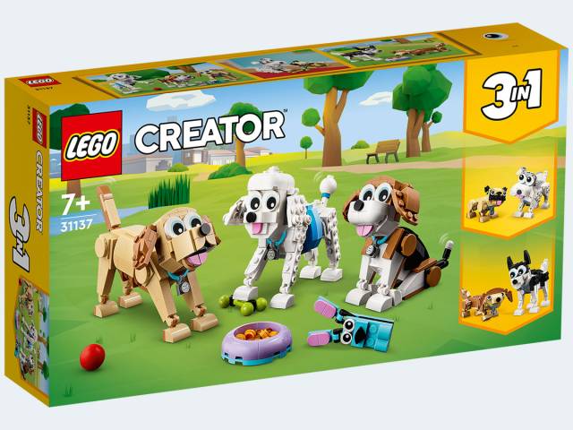 Lego Creator 31137 Niedliche Hunde