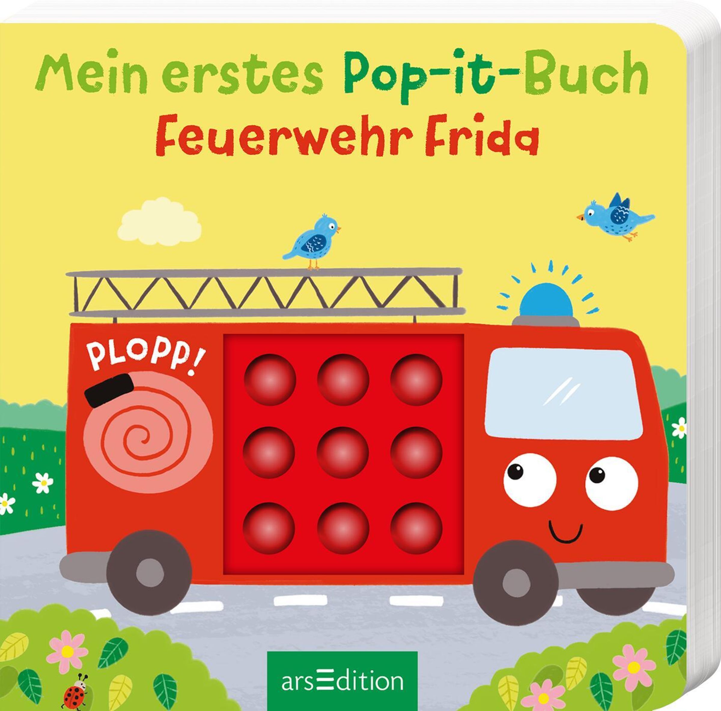 Mein erstes Pop it Buch Feuerwehr Frida