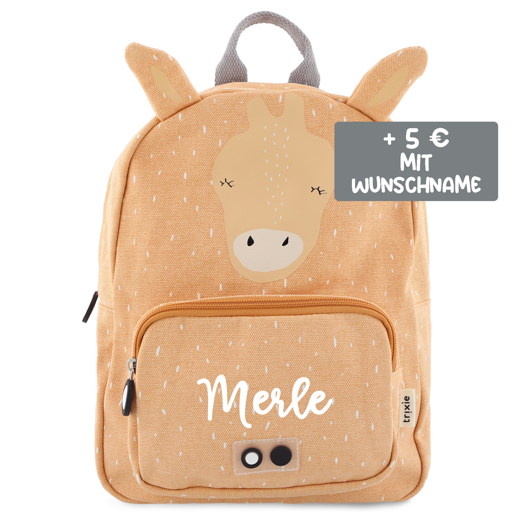 Trixie Rucksack Mrs Giraffe Apricot Trixie Rucksack Mrs Giraffe Apricot