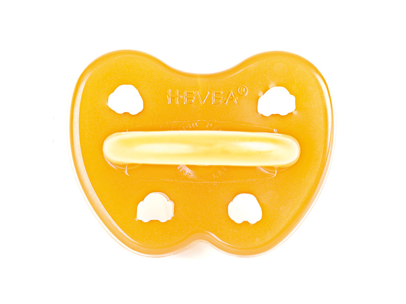 Hevea Natur-Kautschuk Baby-Schnuller Auto ab 3 Monate