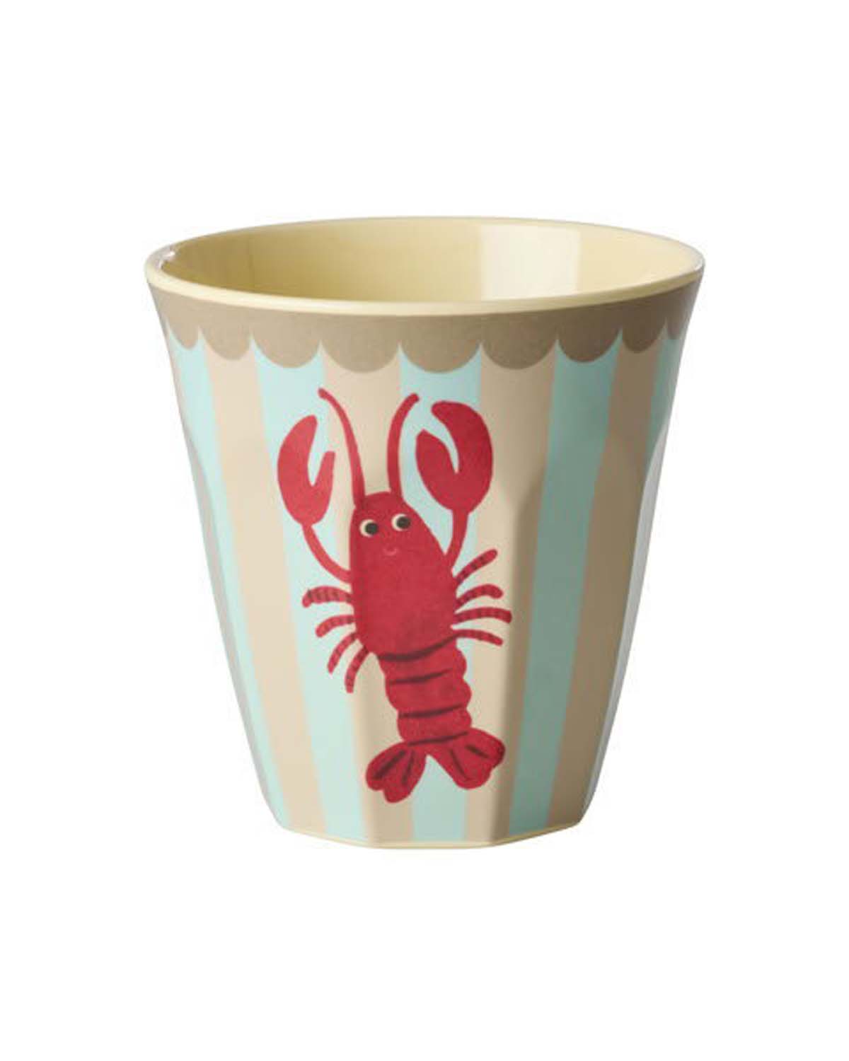 Rice Trinkbecher Melaminbecher New Lobster Print Medium