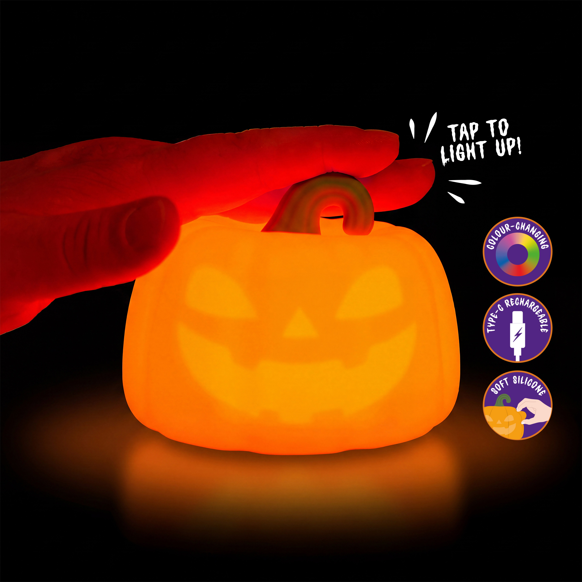 Legami Nachtlicht Soft Dreams Pumpkin Kürbis